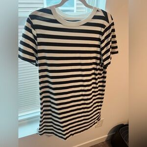 Striped T-shirt dress